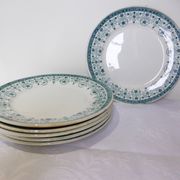 Set of 6 dessert plates from the Moulin des Loups and Hamage model Marceau 211228