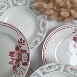 Vintage soup plates