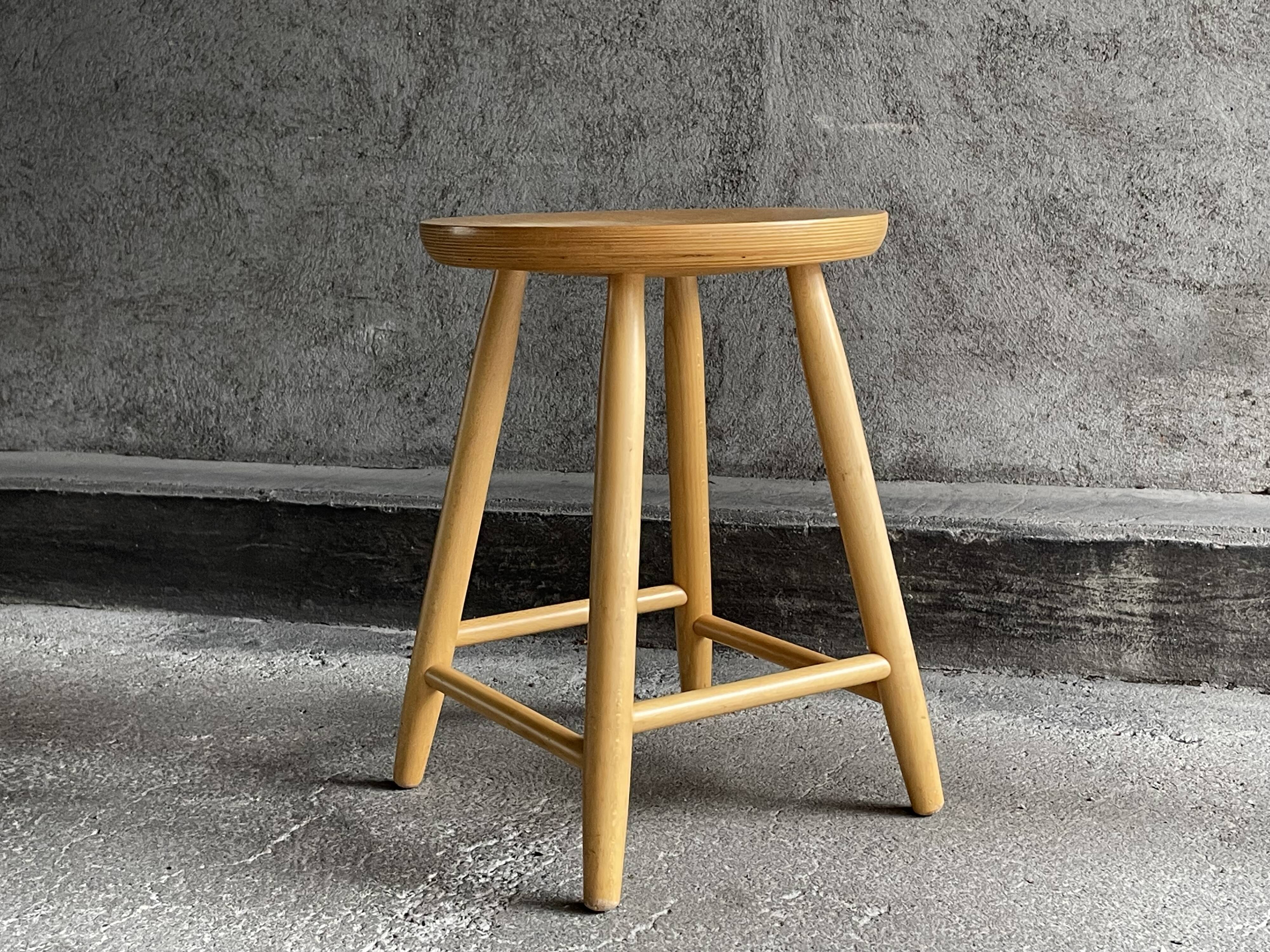 Vintage Scandinavian stool, 1960s