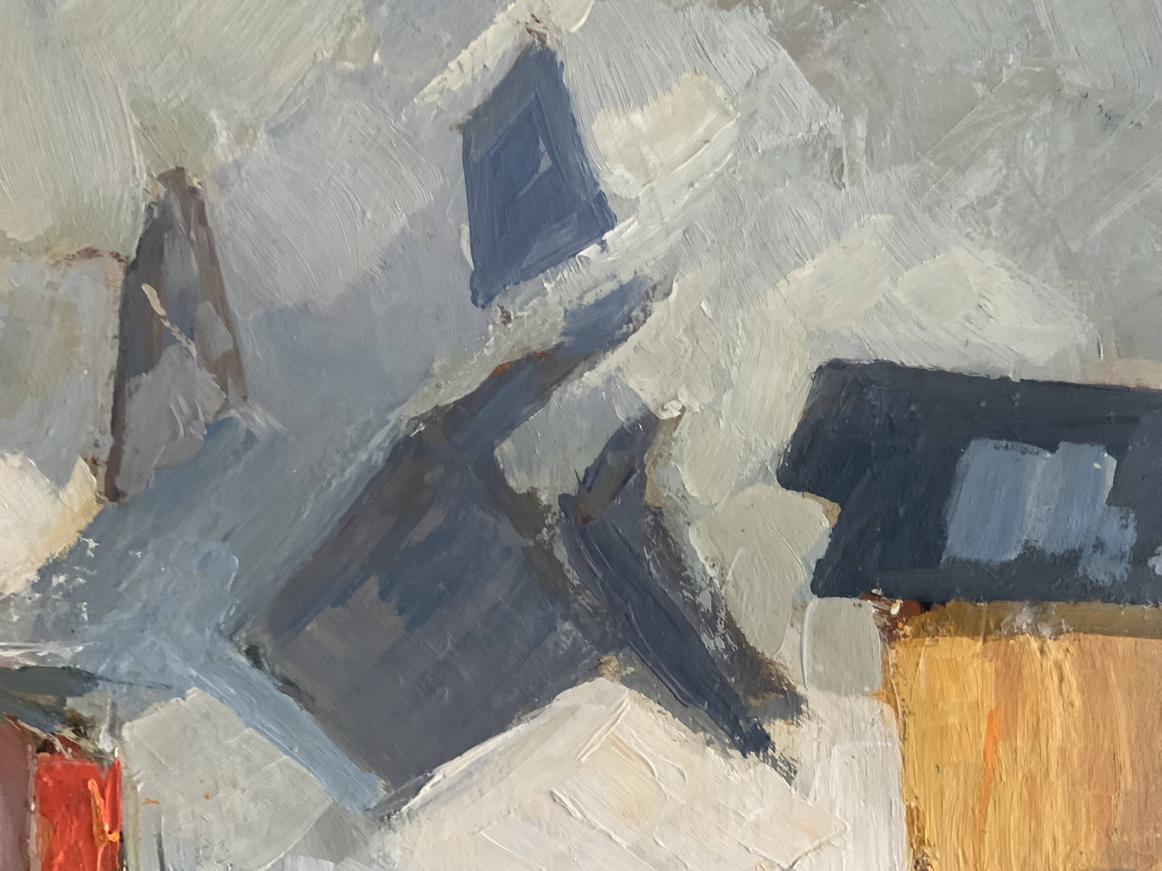 Impressionism Original Oil on Canvas Nordic Scene signed Knut Norman 1896-1977