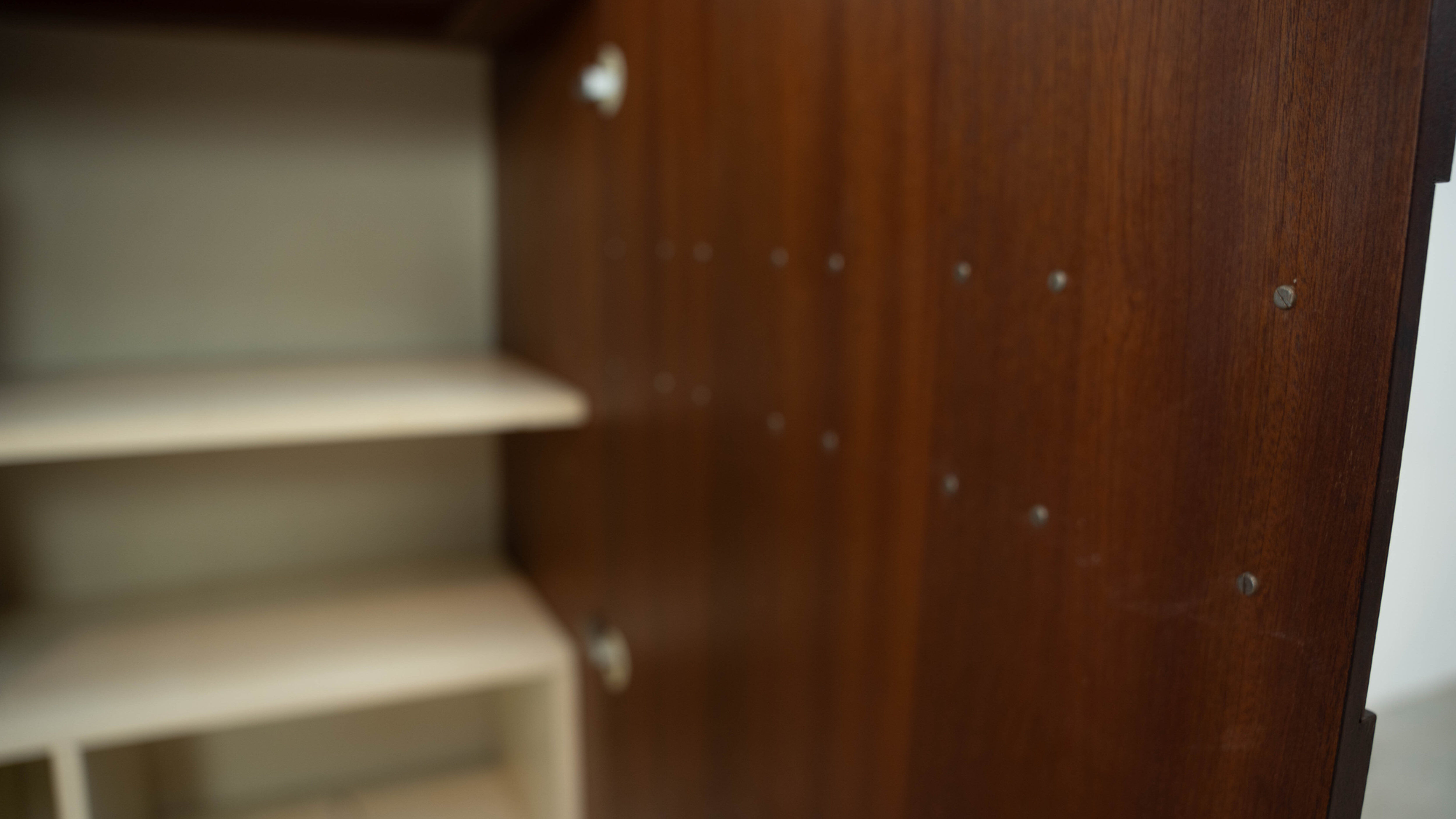 1970's brutalist bar cabinet