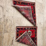 Small vintage decorative kilim rug 77x81 cm