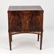 Swedish Grace Cabinet, Flamed Mahogany