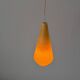 Suspended lamp with yellow Rotaflex shade by Yasha Heifetz, 1960s, Germany