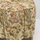Art Deco Floral Tapestry Stool, Tabouret, Pouf, Ottoman, Vienna, Austria, 1