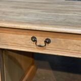 Flat oak desk
