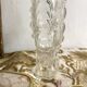 Antique molded glass carafe