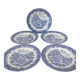 Churchill / Large English porcelain plates