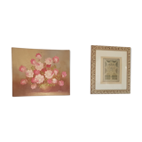 Table Oil on canvas by Les Roses