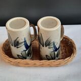 Stoneware mugs
