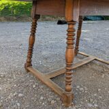 Table with turned legs