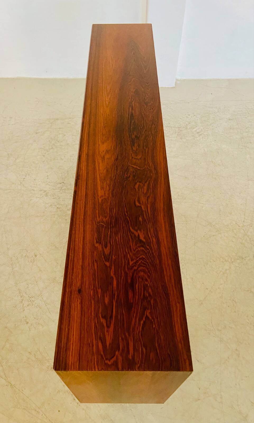 Vintage Danish mid-century retro rosewood bookcase 1960s