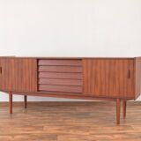Trio de modèles de buffets Mid-Century en Teck par Nils Jonsson pour Hugo Troeds, Suède, 1960.