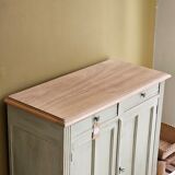 Vintage Parisian buffet with patina in solid wood | Léonie