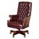 Vintage Chesterfield office chair with high back in Heritage leather.