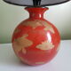 Lamp golden Carp Koi pattern