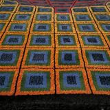 "Vega" Op-Art carpet in the style of Vasarely, 1970s