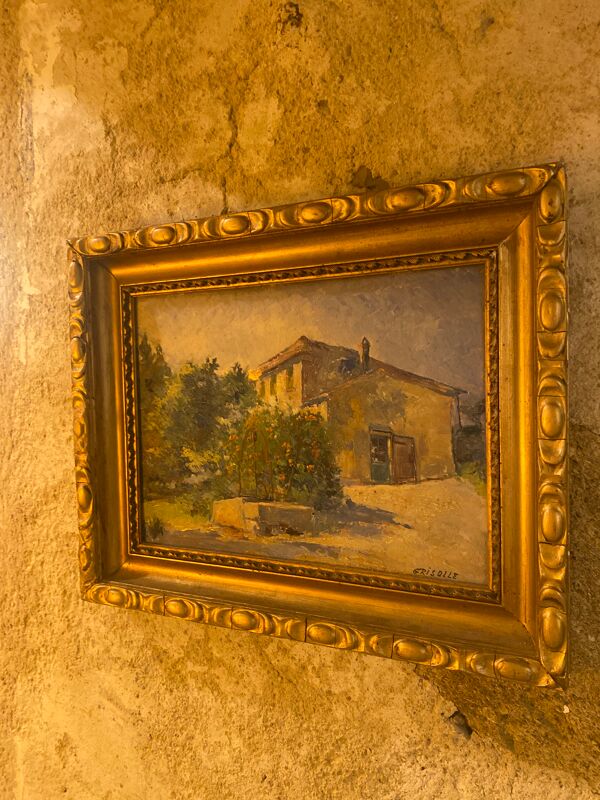Tableau de ferme peintre provencal