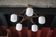 Teak and opaline pendant light, Scandinavian ceiling lamp, vintage wooden pendant with 5 lights, decor.