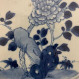 Hollow porcelain plate "Bleu Blanc" from the blue family, 18th century