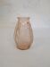 Old pink blown glass soliflore