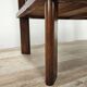 1950s Art Decò walnut coffee table