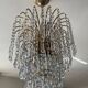 70s crystal tassel cascade chandelier