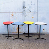 Bar tables in iron and ant Italy 60s
