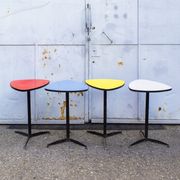 Tables de bar en fer et fourmi Italie années 60