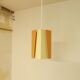 Rare metal pendant light for Lyfa, Denmark 1960's