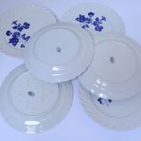 6 dessert plates Lunéville