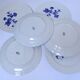 6 dessert plates Lunéville