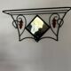 Wrought iron coat rack