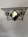 Wrought iron coat rack