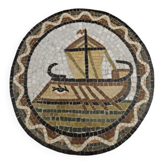 Mosaic wall plaque