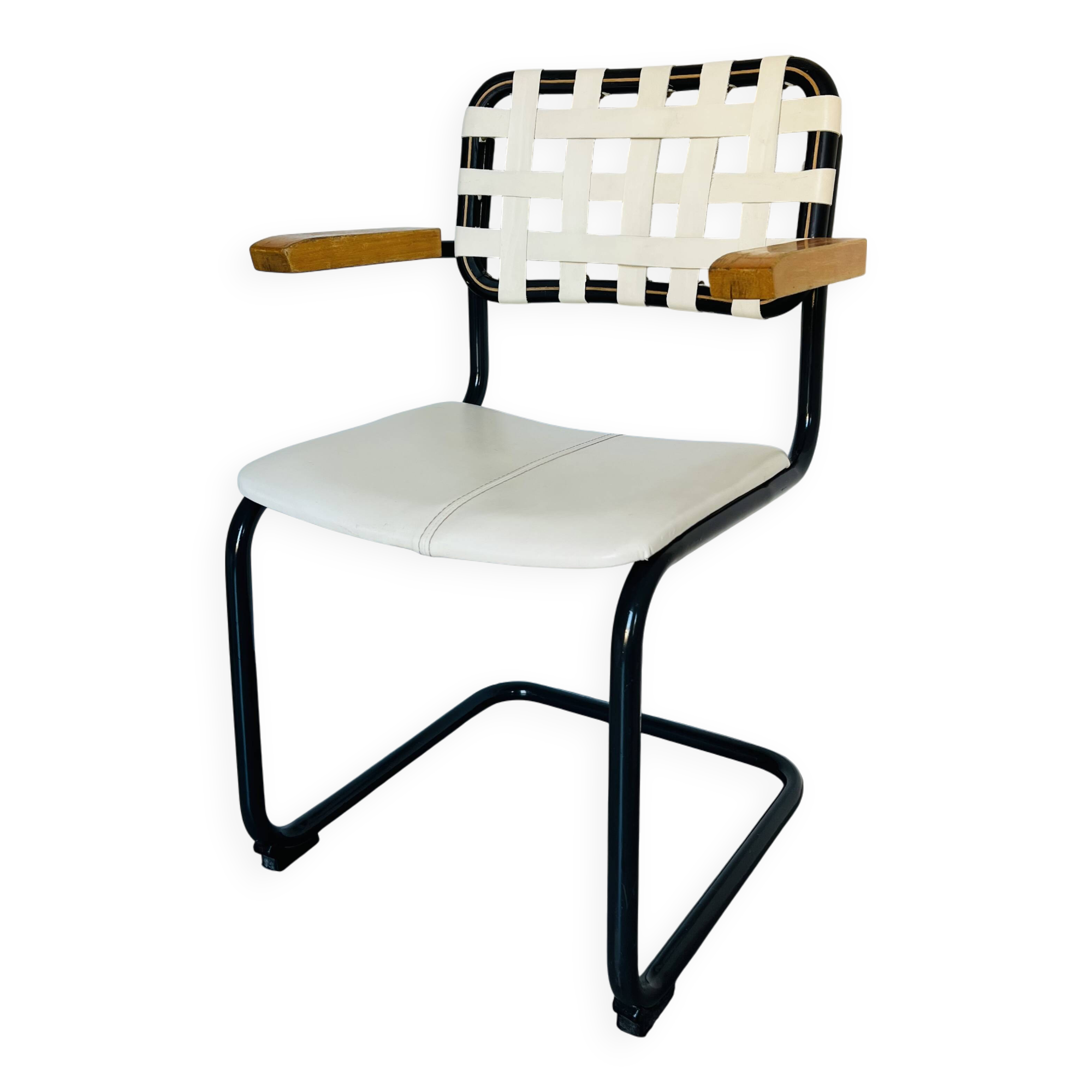 Marcel Breuer style leather chair