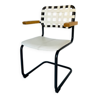 Chaise cuir style Marcel Breuer