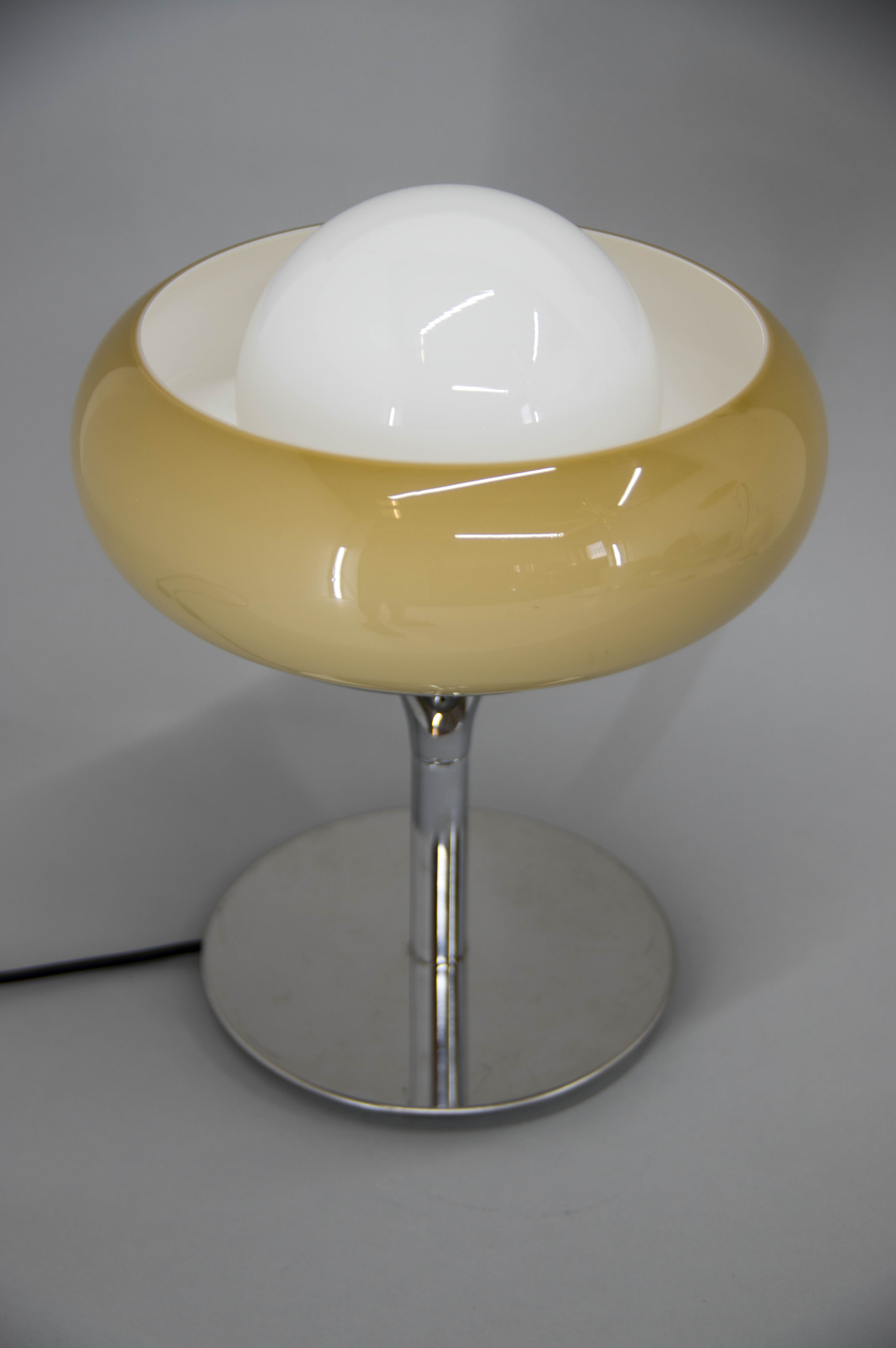 Midcentury Table Lamp Meblo, Design Harvey Guzzini, 1970s