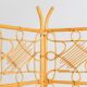 Five-panel rattan folding screen, Scandinavia, 1960s