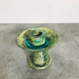 Les Arcs ceramic candle holder