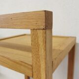 Tabouret de bar vintage en bois de hêtre