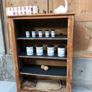 Old small counter and its elm dresser
