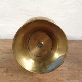 Brass art deco vase