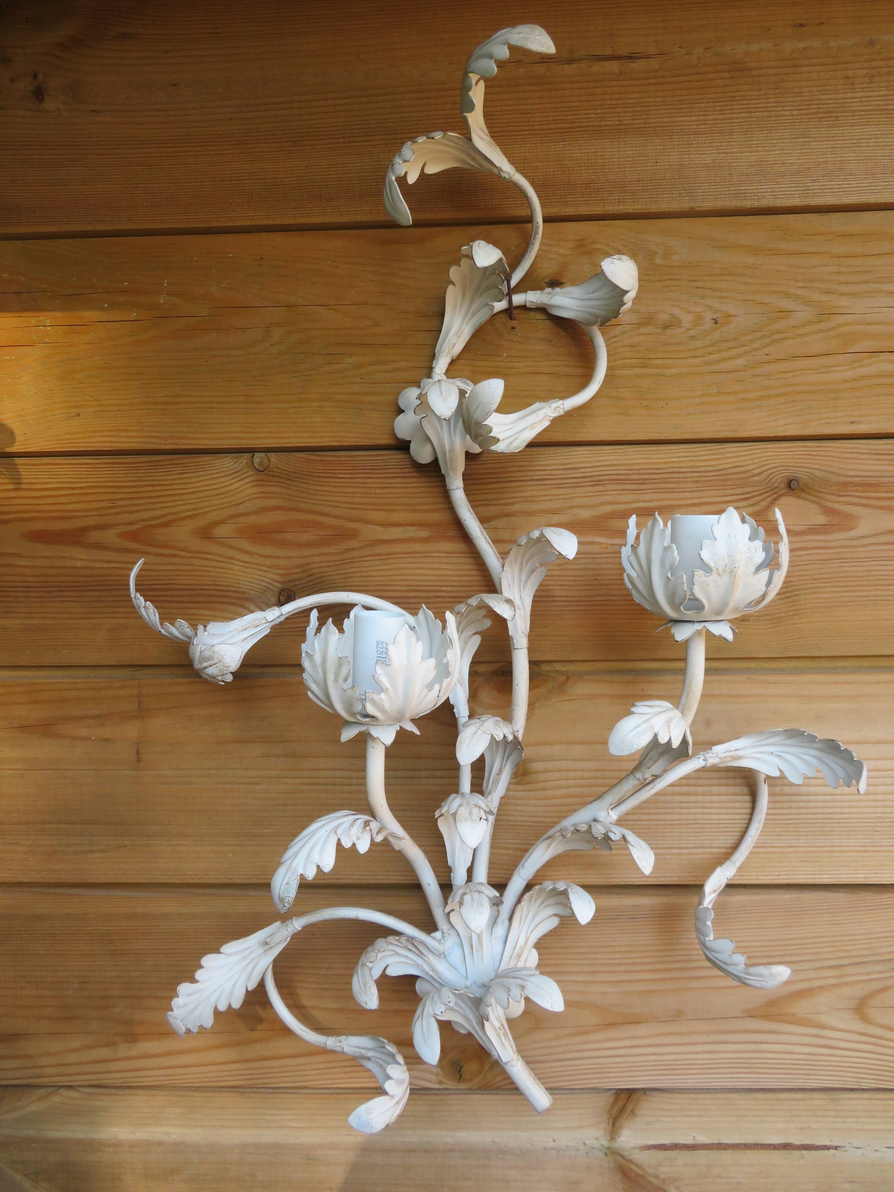 Large Florentine wall sconce