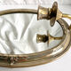 Grand porte-bougie mural vintage en miroir