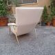 poltrona D.153.1 deza distex en cuir gio ponti pour molteni