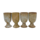 Series of 4 sandstone mazagrans