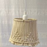 Suspension in macramé – 60s/70s