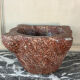 Large mortar in Phocaean pink marble, 19th century
