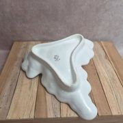 Vintage Italian barbotine grape plate – G.b.c. Made in Italy